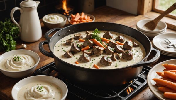 Comment préparer une authentique blanquette de veau ?