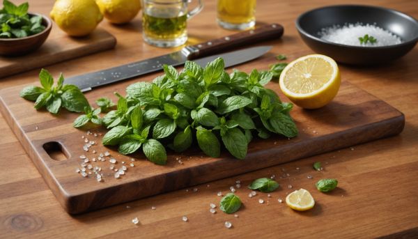 Utiliser la menthe dans la cuisine salée