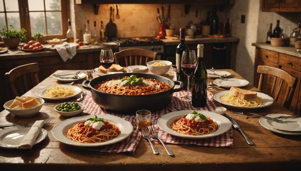 De délicieuses recettes italiennes pour une soirée familiale parfaite