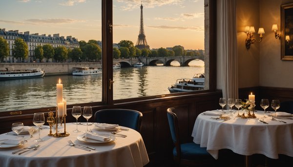 Frédéric anton restaurant : une étoile michelin sur la seine